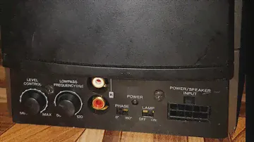 Kenwood Ksc-sw1300 Subwoofer inside Amplifier and 2 Bass driver