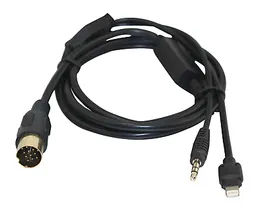 Aux Cable For Kenwood Ca-C2Ax Kca-Ip500 Ca-C1Ax 3.5Mm Jack Mp3 Ipod Iphone5 6 6S