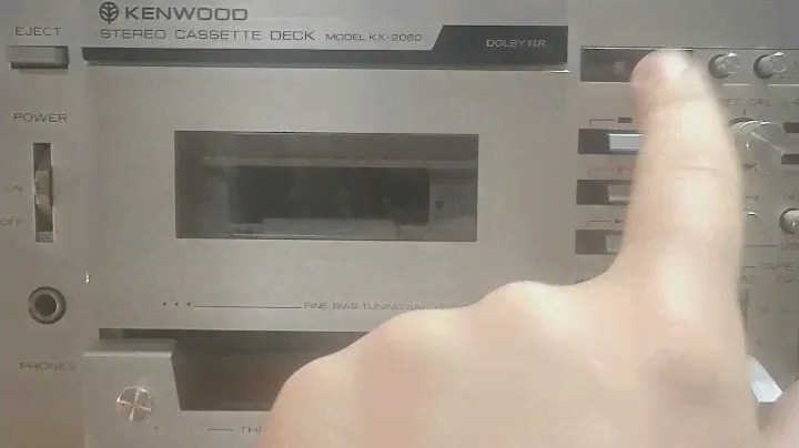Kenwood KX-2060 касетна дека