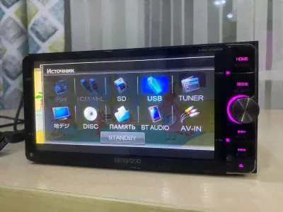 Магнитола Kenwood MDV-Z700W Bluetooth DVD USB SD AV HDMI русский язык