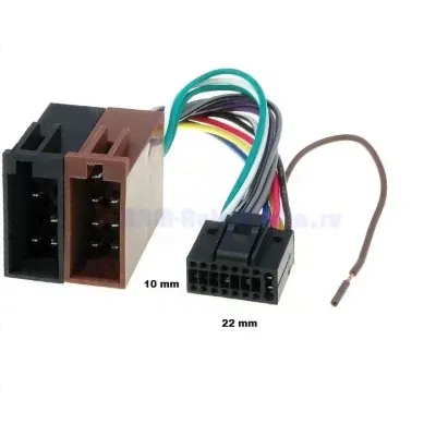 Разъем автомагнитолы Kenwood с ISO