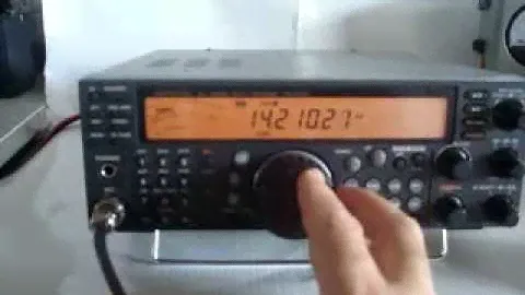 Kenwood TS 570S all mode HAM transceiver