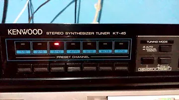 Kenwood tuner KT-45