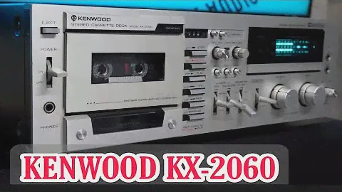 CASETERA DECK KENWOOD KX-2060 ( VENDIDA )
