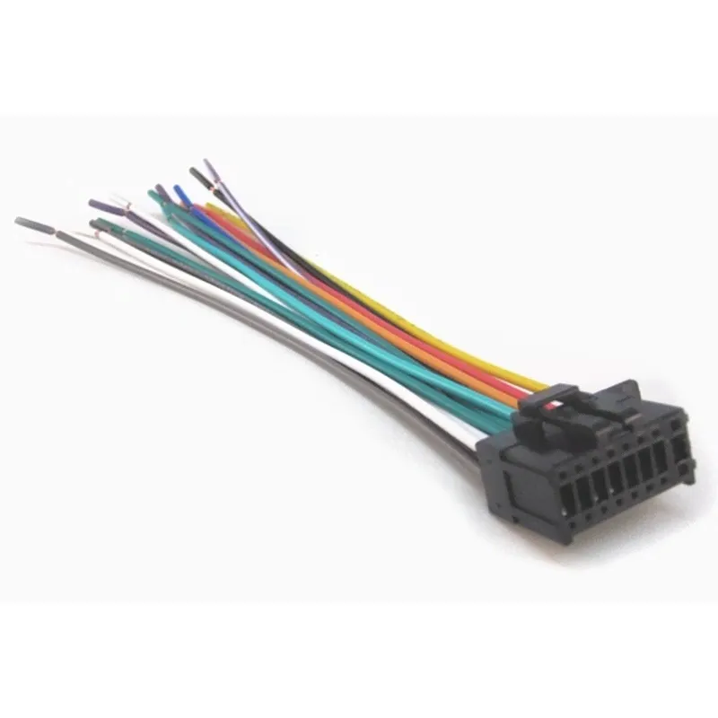 GS-118 РАЗЪЕМ МАГНИТОЛЫ KENWOOD/JVC NEW 14+ 16PIN