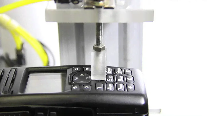 KENWOOD NX 5000 Series Portable Radios – Key Push Test