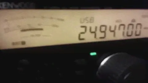 Kenwood TS-590 12 Meters SSB - NR1 - IF Filter - Test listening 9Y4LAS - Short Version - IW2NOY
