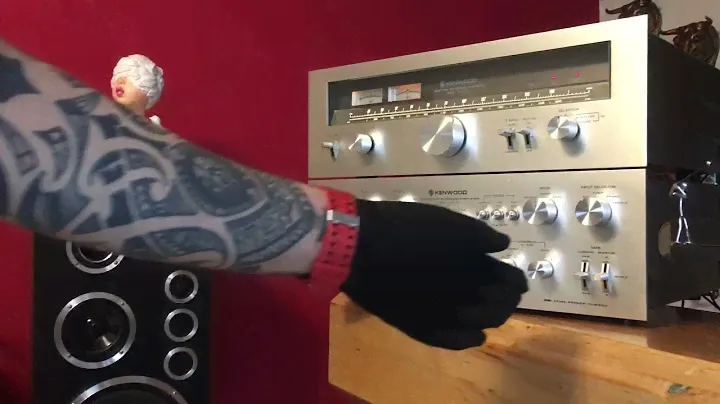 Kenwood KA-8100 & Kenwood KT-7500 70er Vintage HiFi Anlage