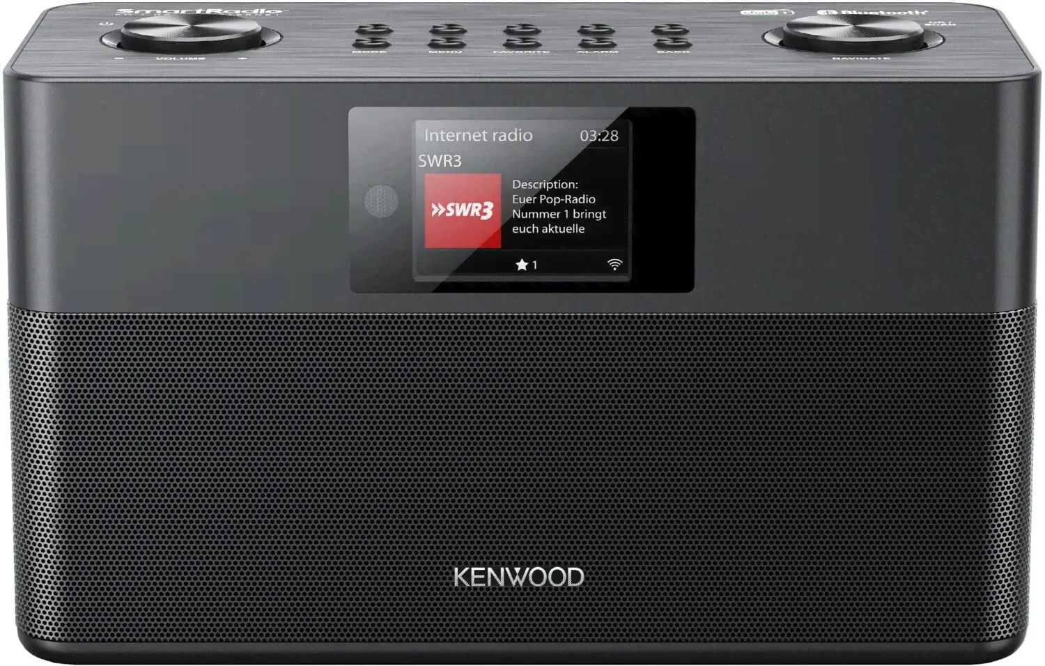 Магнитола Kenwood CRST100S-B черный-0