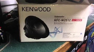 KENWOOD KFC-W2512 10 INCH SUB