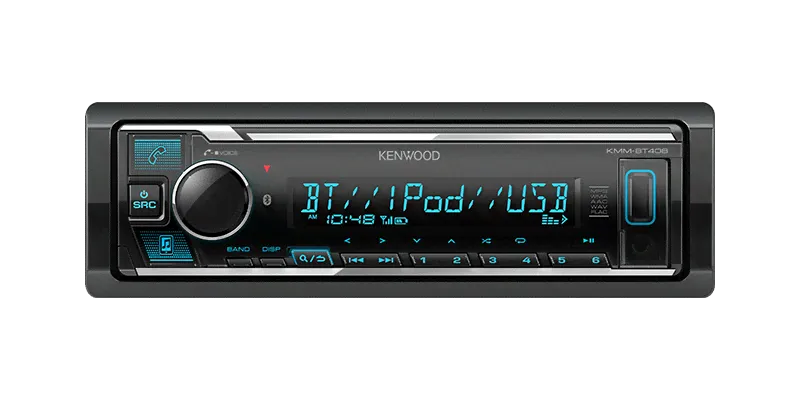 Автомагнитола KENWOOD KMM-BT408-0