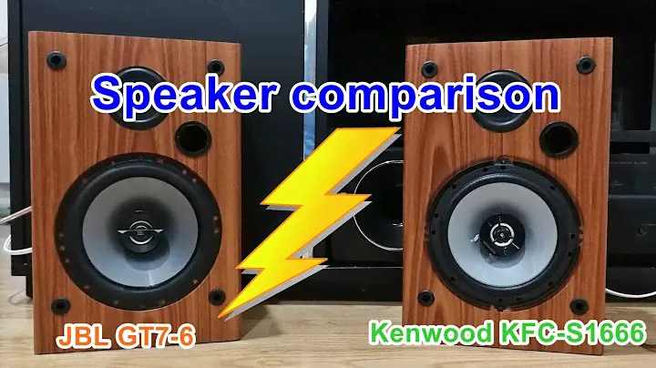 Speaker review : รีวิว Speaker comparison JBL GT7-6 vs Kenwood KFC-S1666